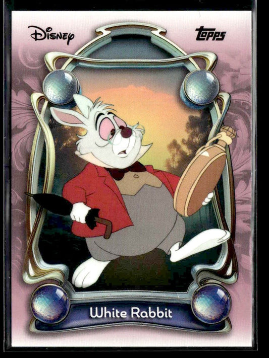 2025 Topps Disney Wonder #21 White Rabbit