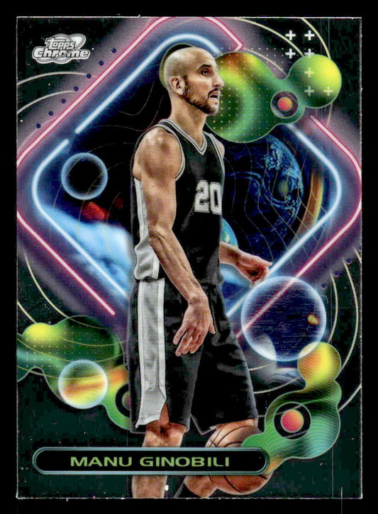 2023-24 Topps Chrome Cosmic #113 Manu Ginobili