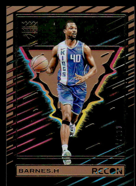 2023-24 Panini Recon #7 Harrison Barnes Holo Bronze #/299