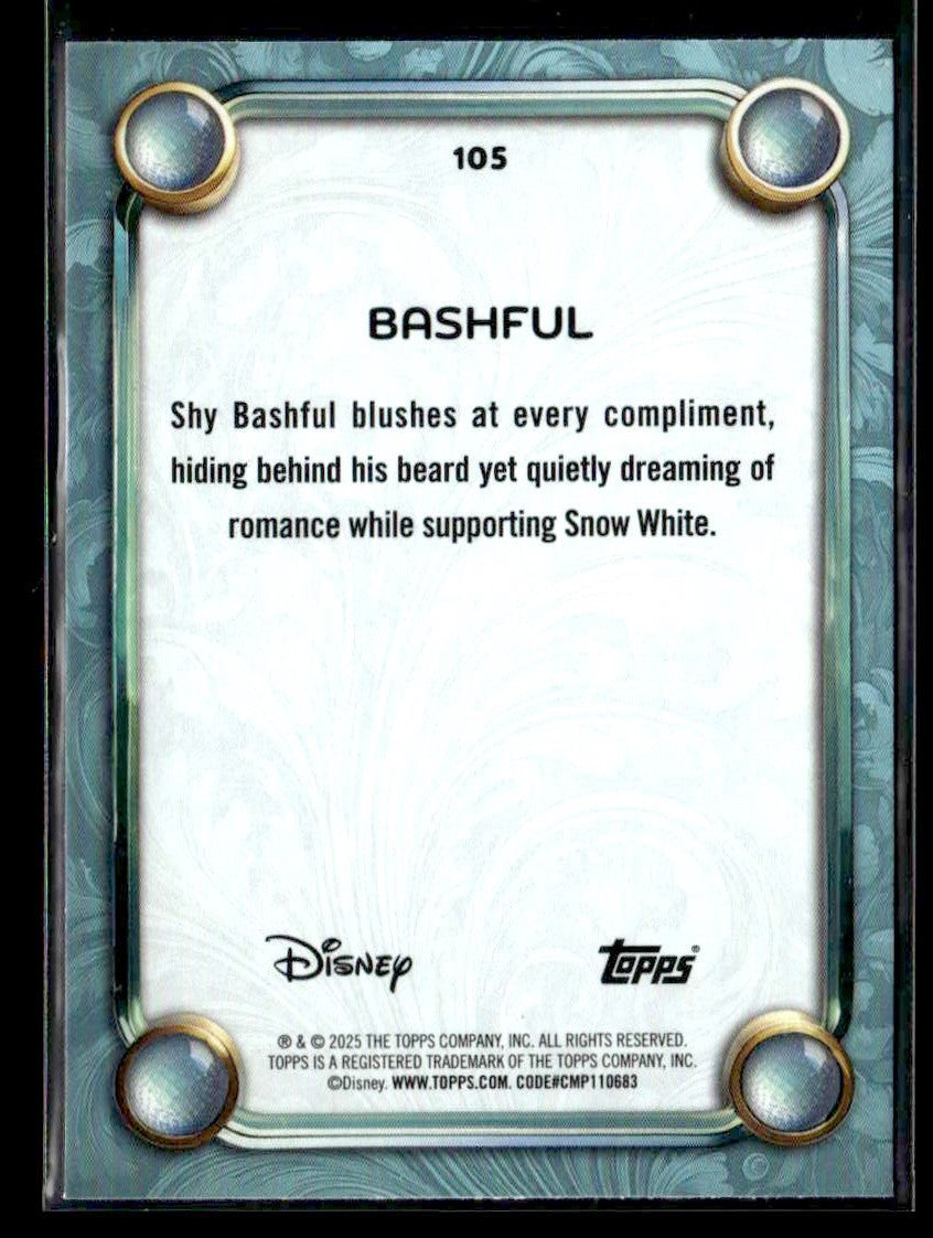 2025 Topps Disney Wonder #105 Bashful Tier 2