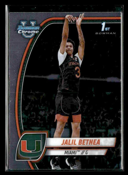 2024-25 Bowman University Chrome #28 Jalil Bethea