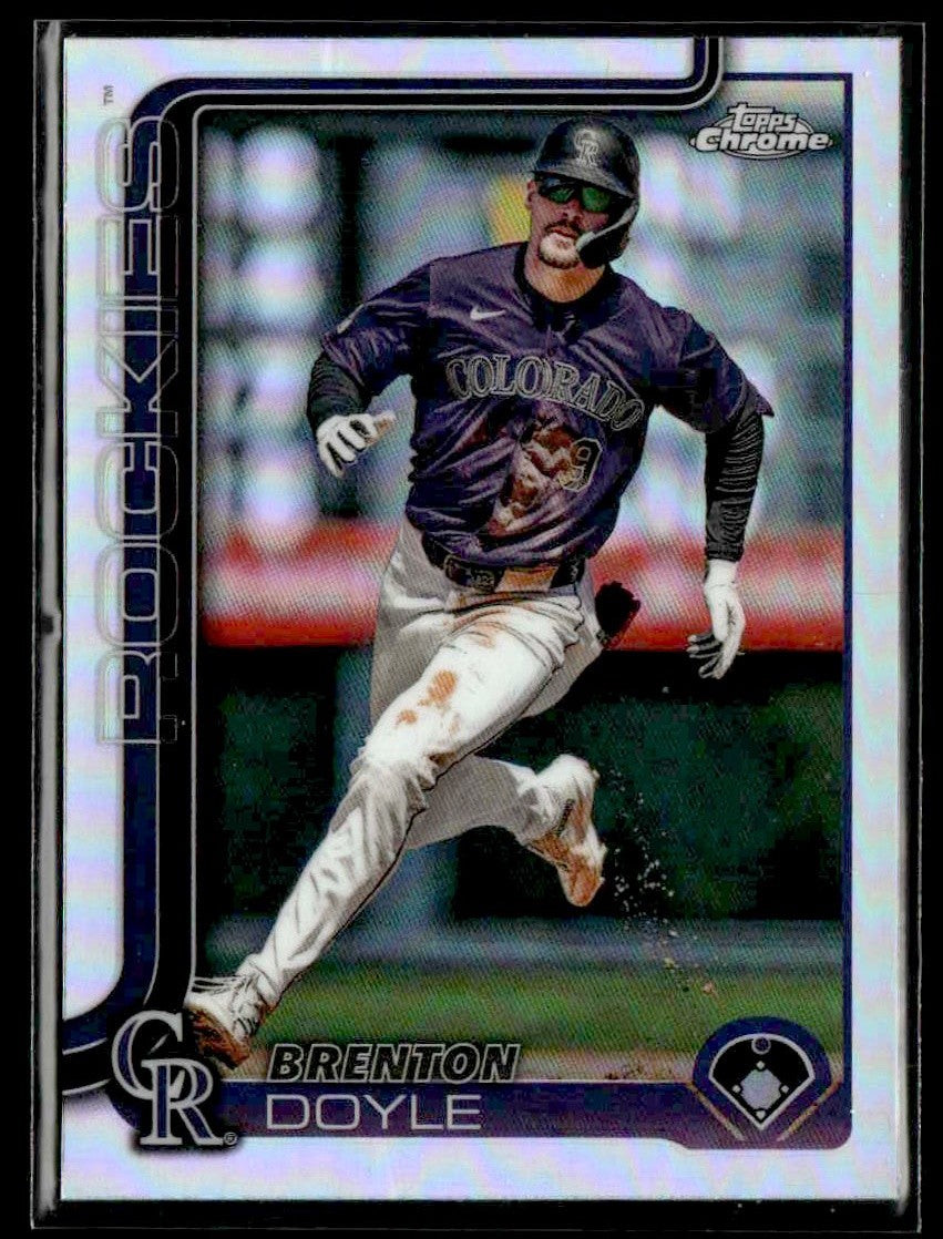 2025 Topps Chrome #118 Brenton Doyle Refractors