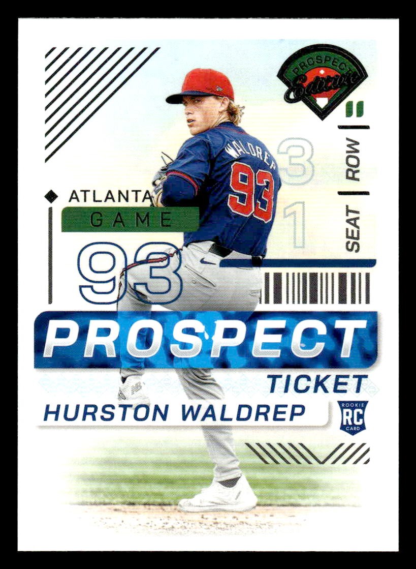 2024 Panini Prospect Edition #96 Hurston Waldrep