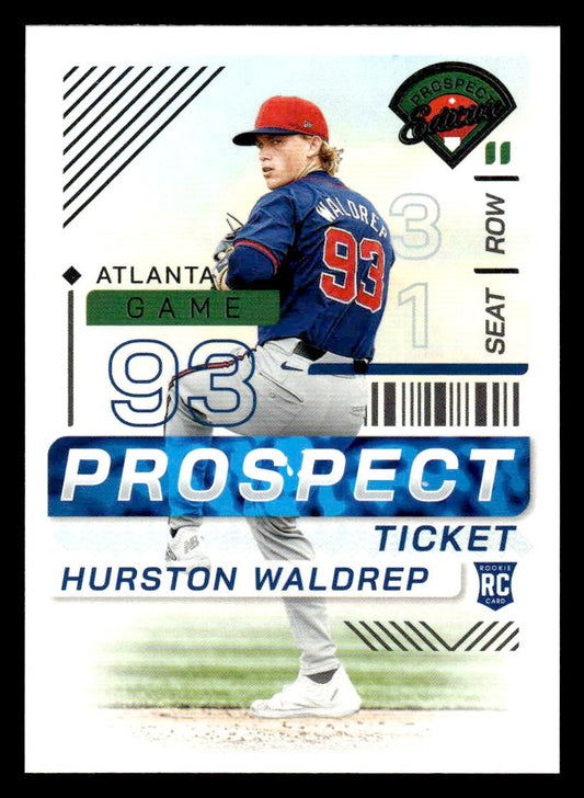 2024 Panini Prospect Edition #96 Hurston Waldrep