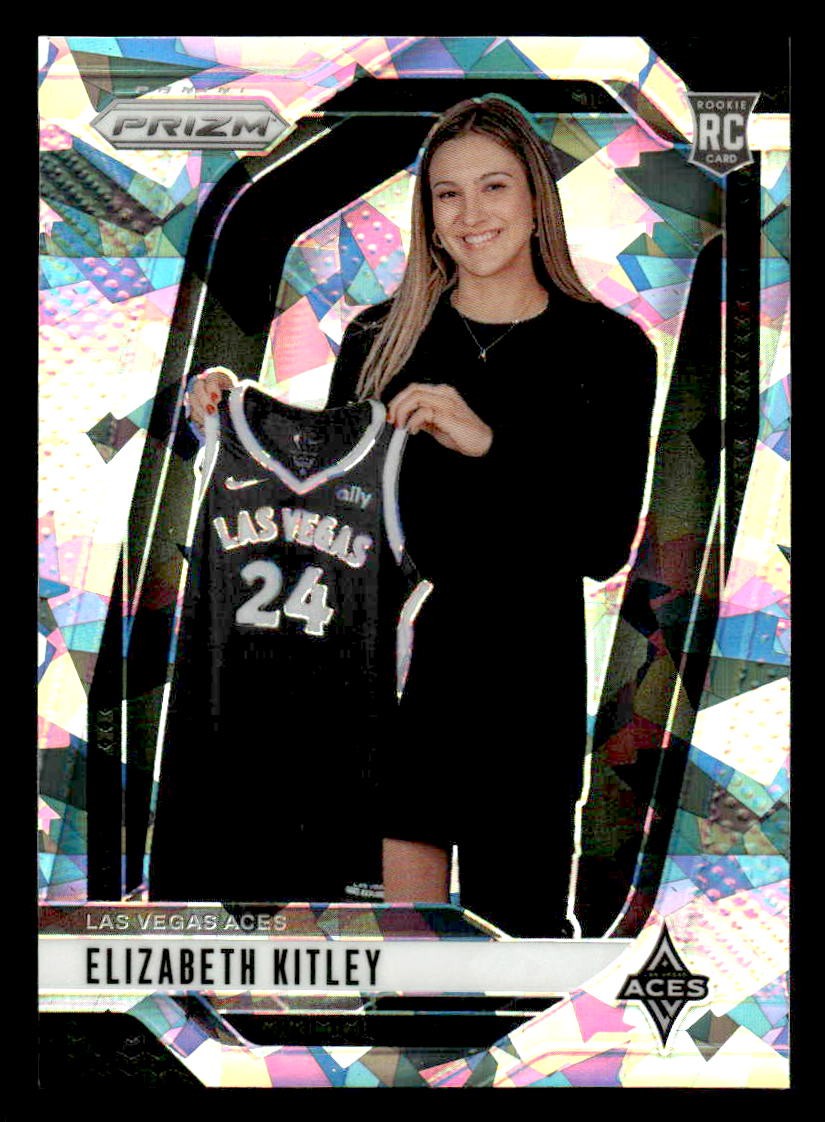 2024 Panini Prizm WNBA #140 Elizabeth Kitley Ice Prizms