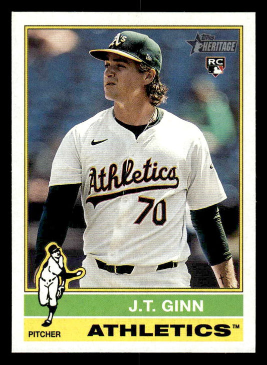 2025 Topps Heritage #290 J.T. Ginn