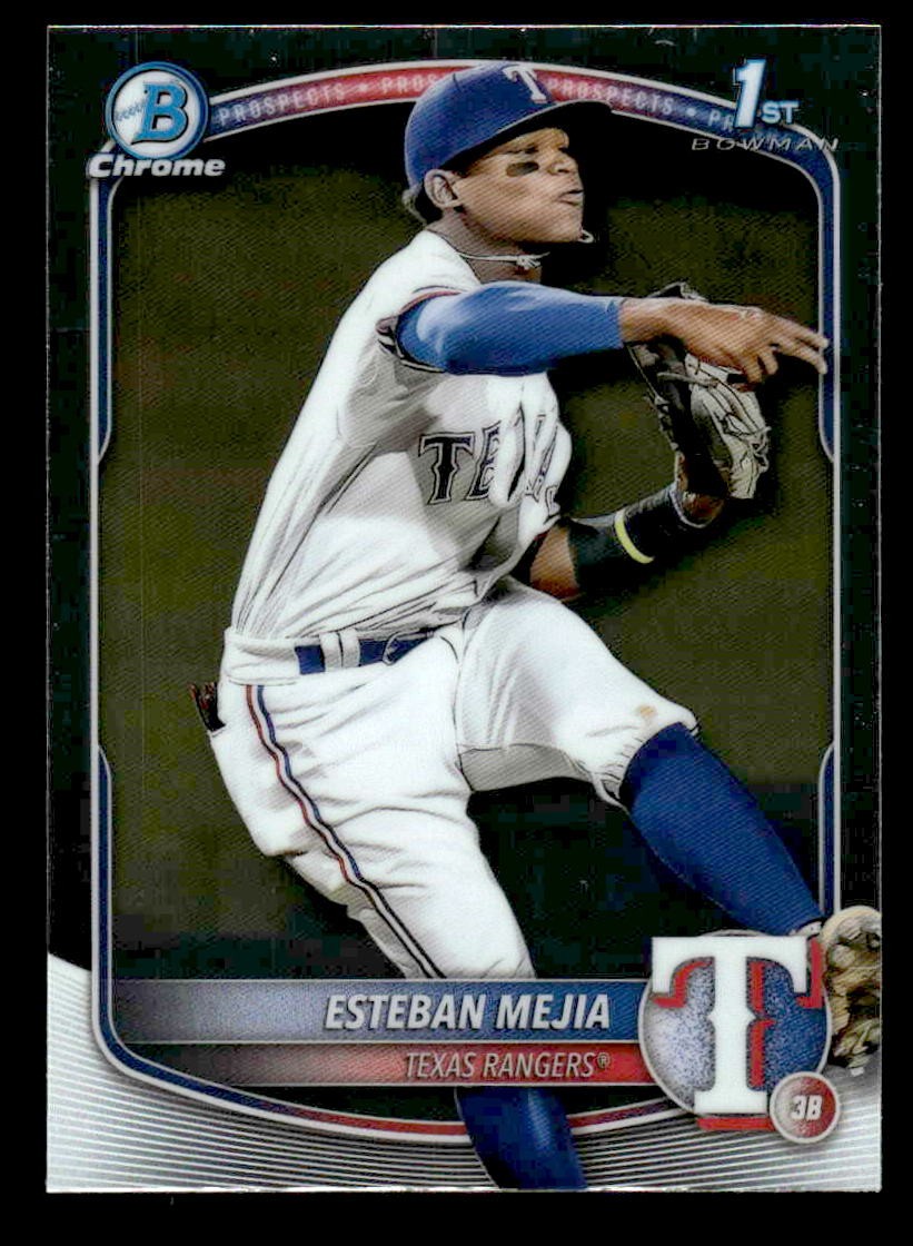 2025 Bowman #BCP-9 Esteban Mejia Chrome Prospects