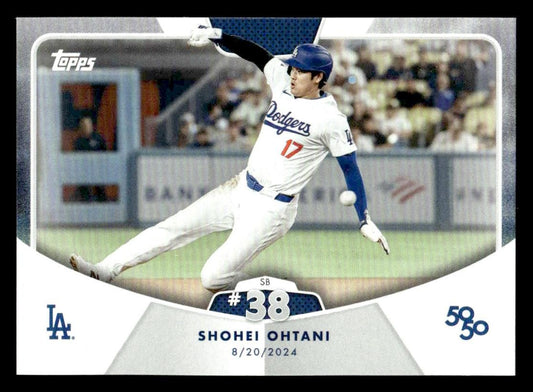 2024 Topps 50/50: Shohei Ohtani #77 Shohei Ohtani