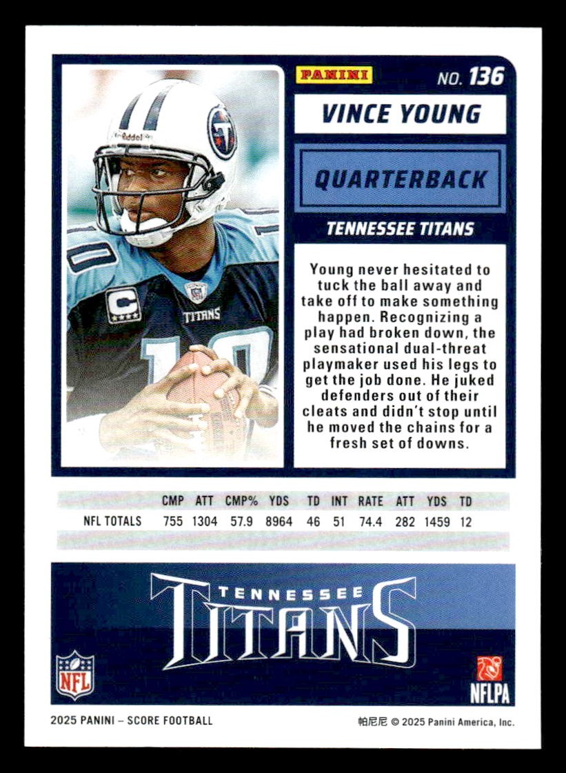 2025 Score-A-Treat #136 Vince Young