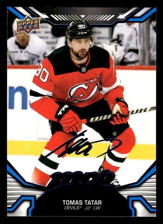 2022-23 Upper Deck MVP #167 Tomas Tatar Blue Script