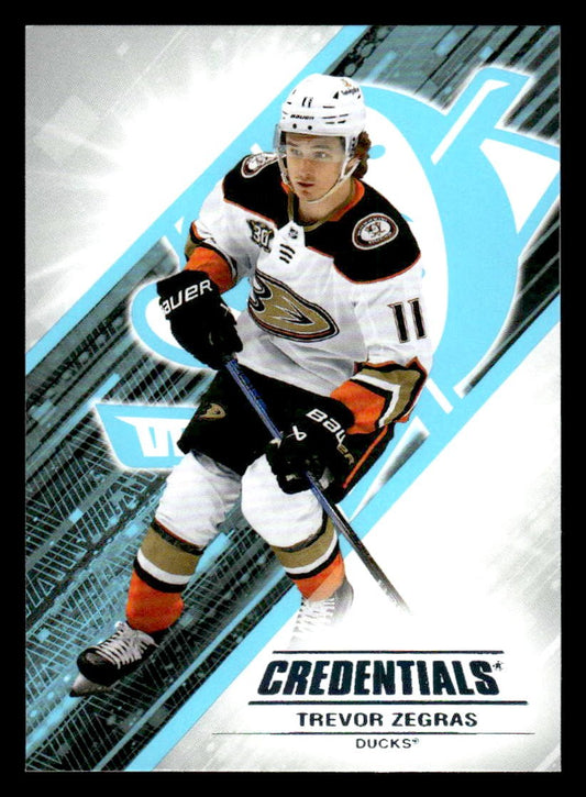 2024-25 Upper Deck Credentials #64 Trevor Zegras