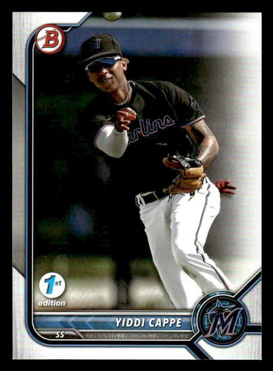 2022 Bowman Draft 1st Edition #BD-96 Yiddi Cappe