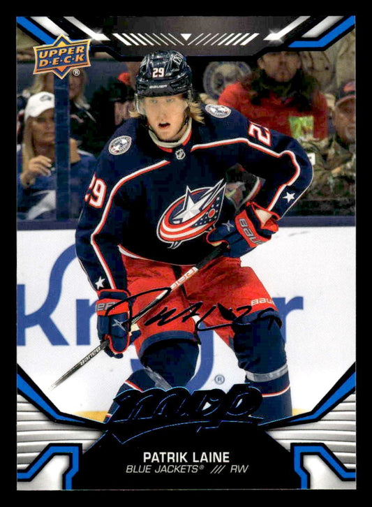 2022-23 Upper Deck MVP #71 Patrik Laine Blue Script