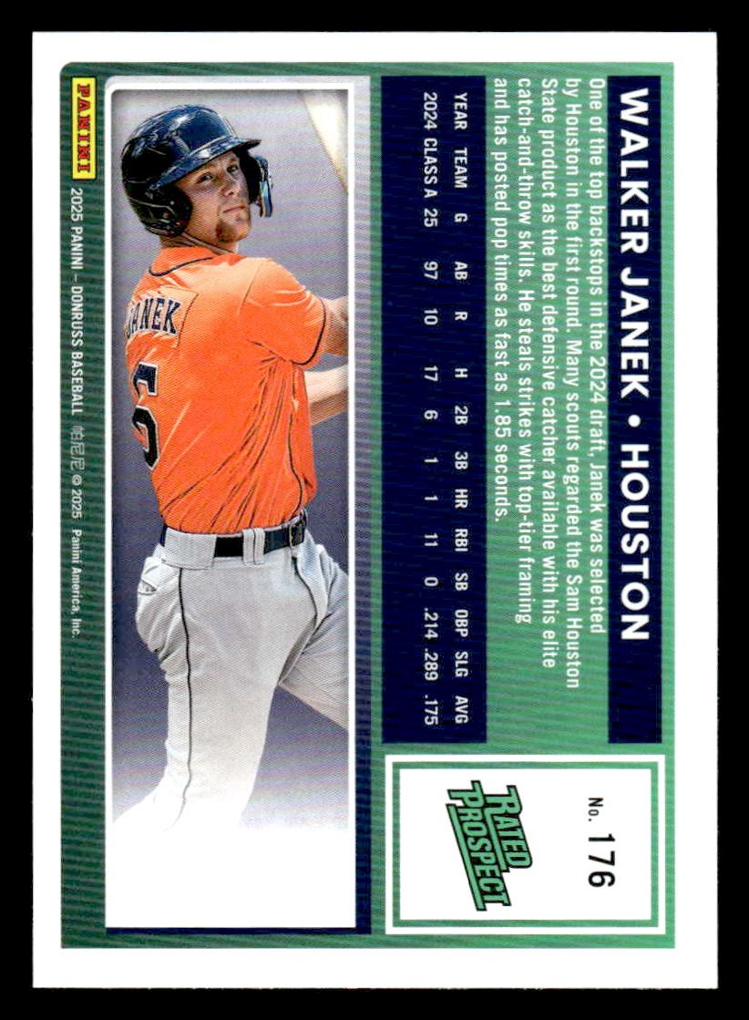 2025 Donruss #176 Walker Janek