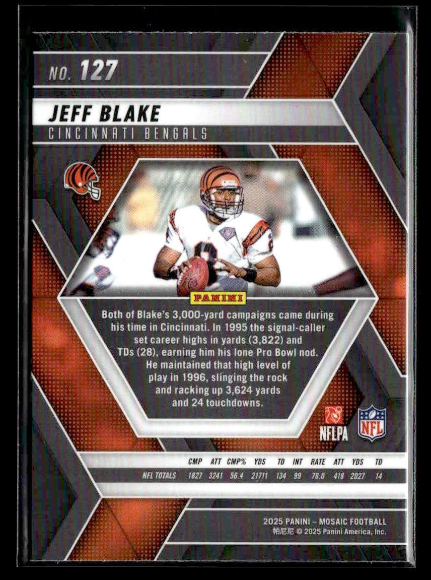 2025 Panini Mosaic #127 Jeff Blake