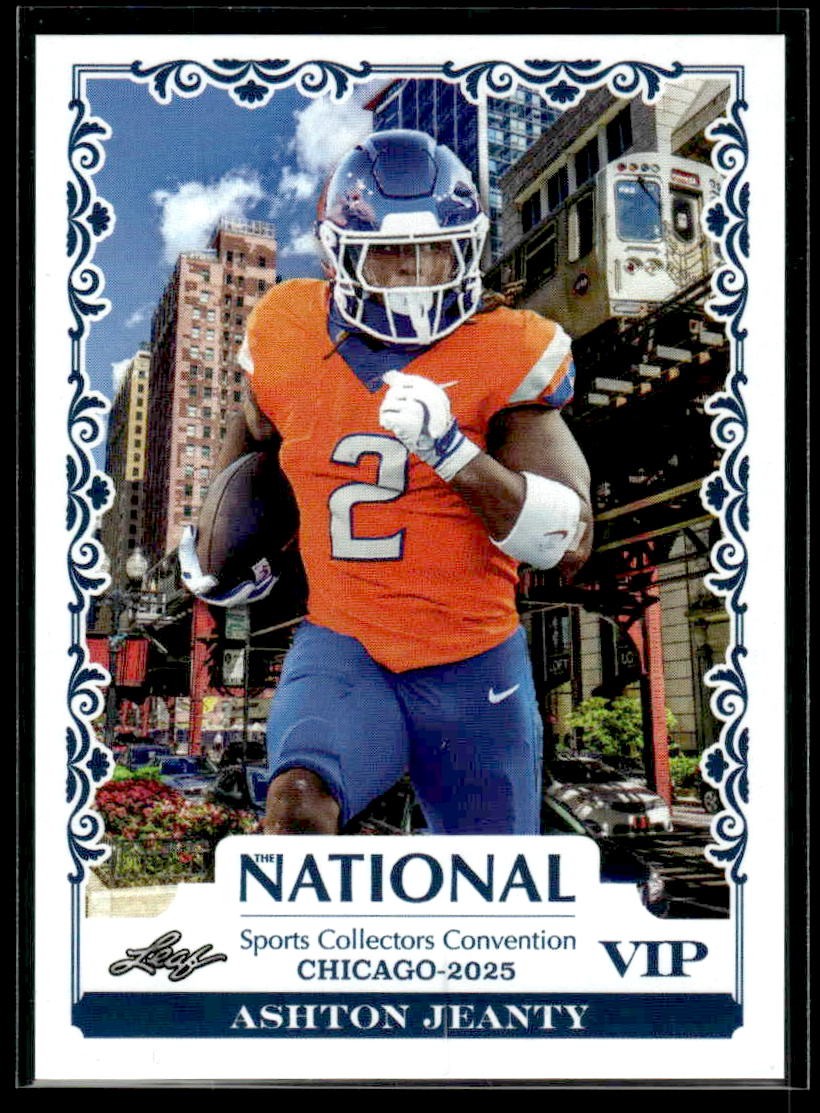 2025 Leaf National Sports Collectors Convention VIP #VIP-2 Ashton Jeanty