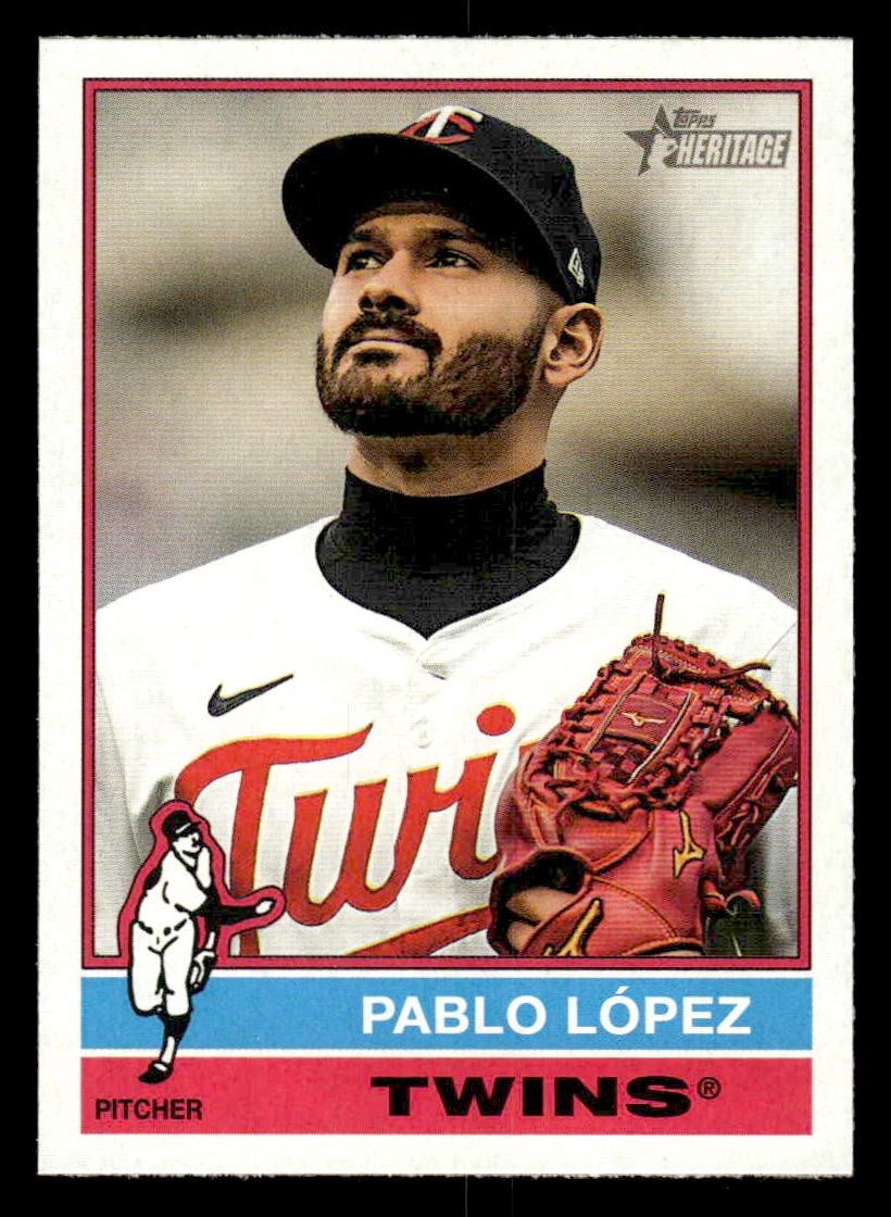 2025 Topps Heritage #131 Pablo López