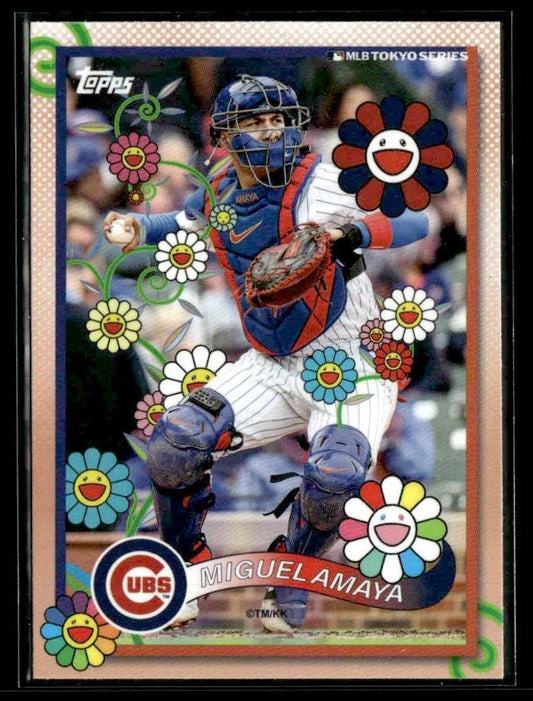 2025 Topps MLB World Tour Tokyo Series Takashi Murakami #14 Miguel Amaya