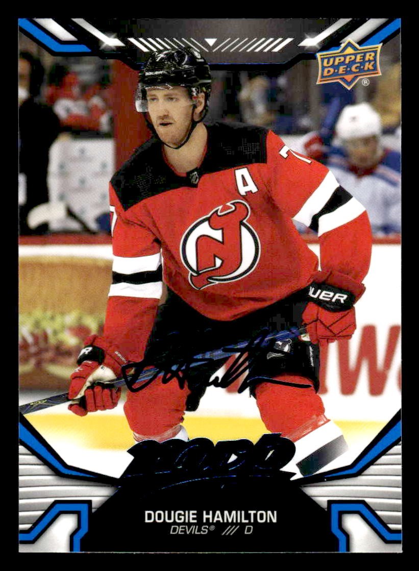 2022-23 Upper Deck MVP #89 Dougie Hamilton Blue Script