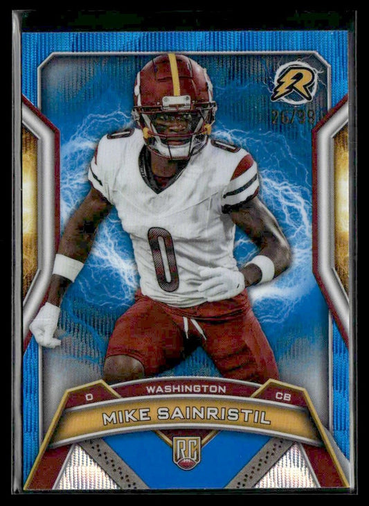2024 Topps Resurgence #199 Mike Sainristil Blue Surge #/99