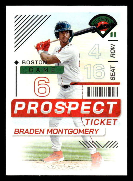 2024 Panini Prospect Edition #38 Braden Montgomery