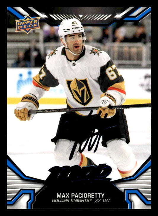 2022-23 Upper Deck MVP #26 Max Pacioretty Blue Script