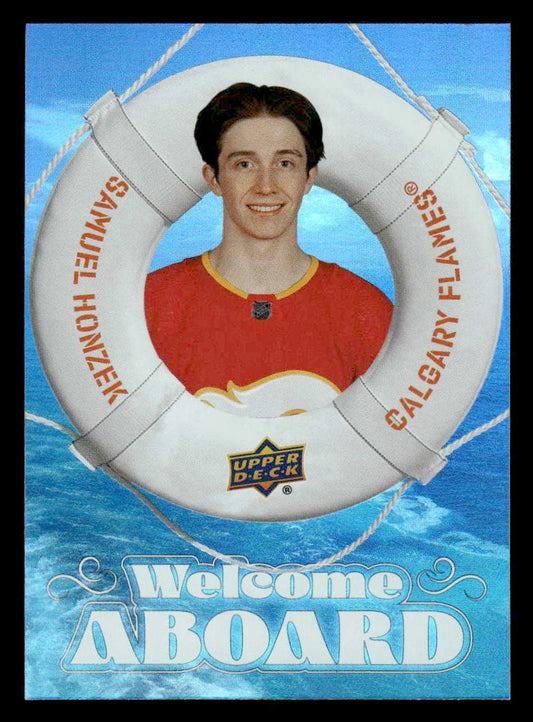 2024-25 Upper Deck #WA-18 Samuel Honzek Welcome Aboard