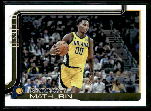 2025-26 Topps #48 Bennedict Mathurin
