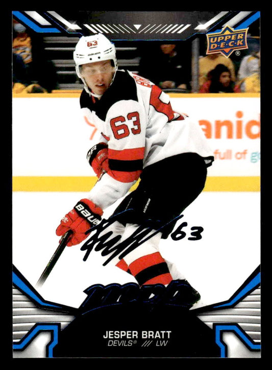 2022-23 Upper Deck MVP #104 Jesper Bratt Blue Script