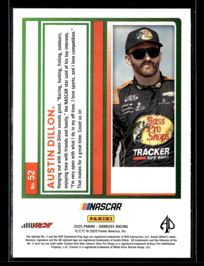2025 Donruss #52 Austin Dillon