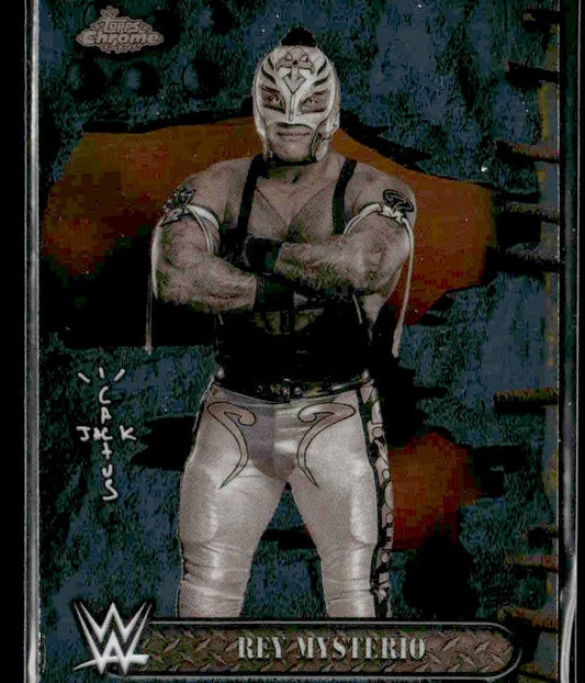 2025 Topps Chrome WWE x Cactus Jack #6 Rey Mysterio