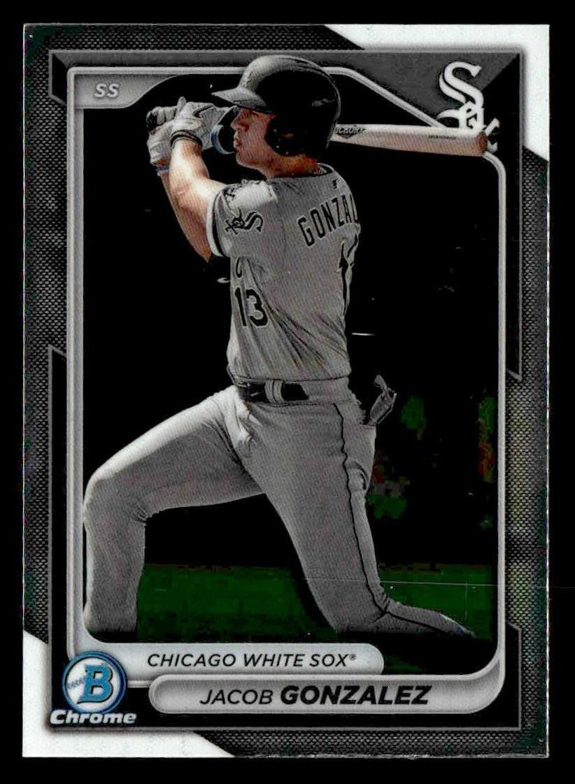 2024 Bowman #BCP-41 Jacob Gonzalez Chrome Prospects