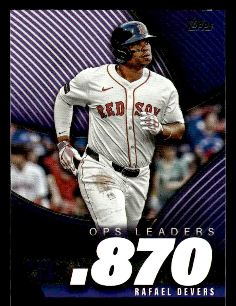 2025 Topps #OPS-13 Rafael Devers OPS Leaders