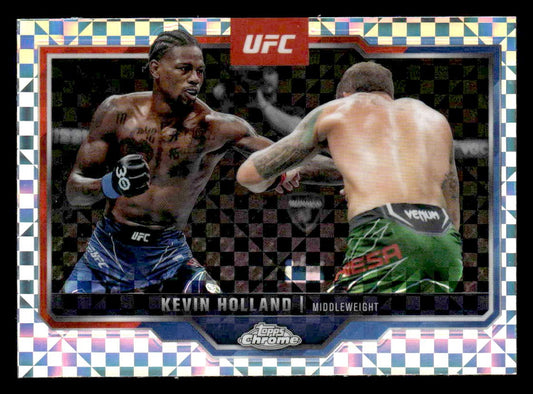 2025 Topps Chrome UFC #110 Kevin Holland X-Fractor