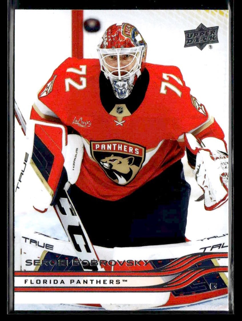 2025-26 Upper Deck #74 Sergei Bobrovsky