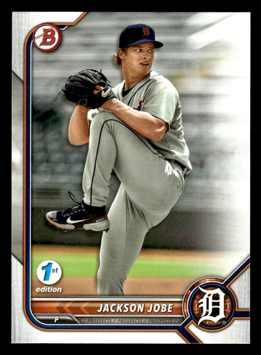 2022 Bowman Draft 1st Edition #BD-99 Jackson Jobe