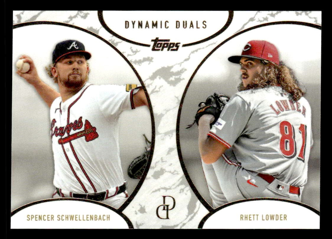 2025 Topps Dynamic Duals #17 Spencer Schwellenbach / Rhett Lowder