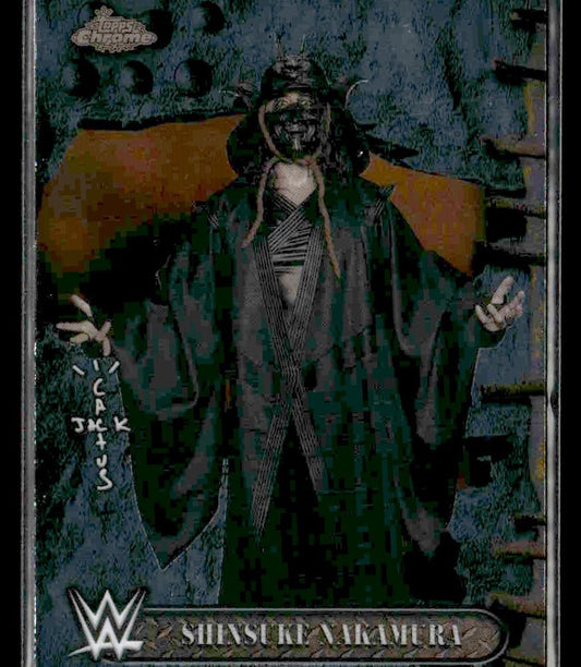 2025 Topps Chrome WWE x Cactus Jack #41 Shinsuke Nakamura