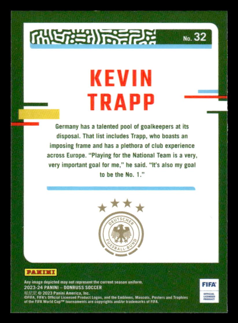 2023-24 Donruss #32 Kevin Trapp Optic