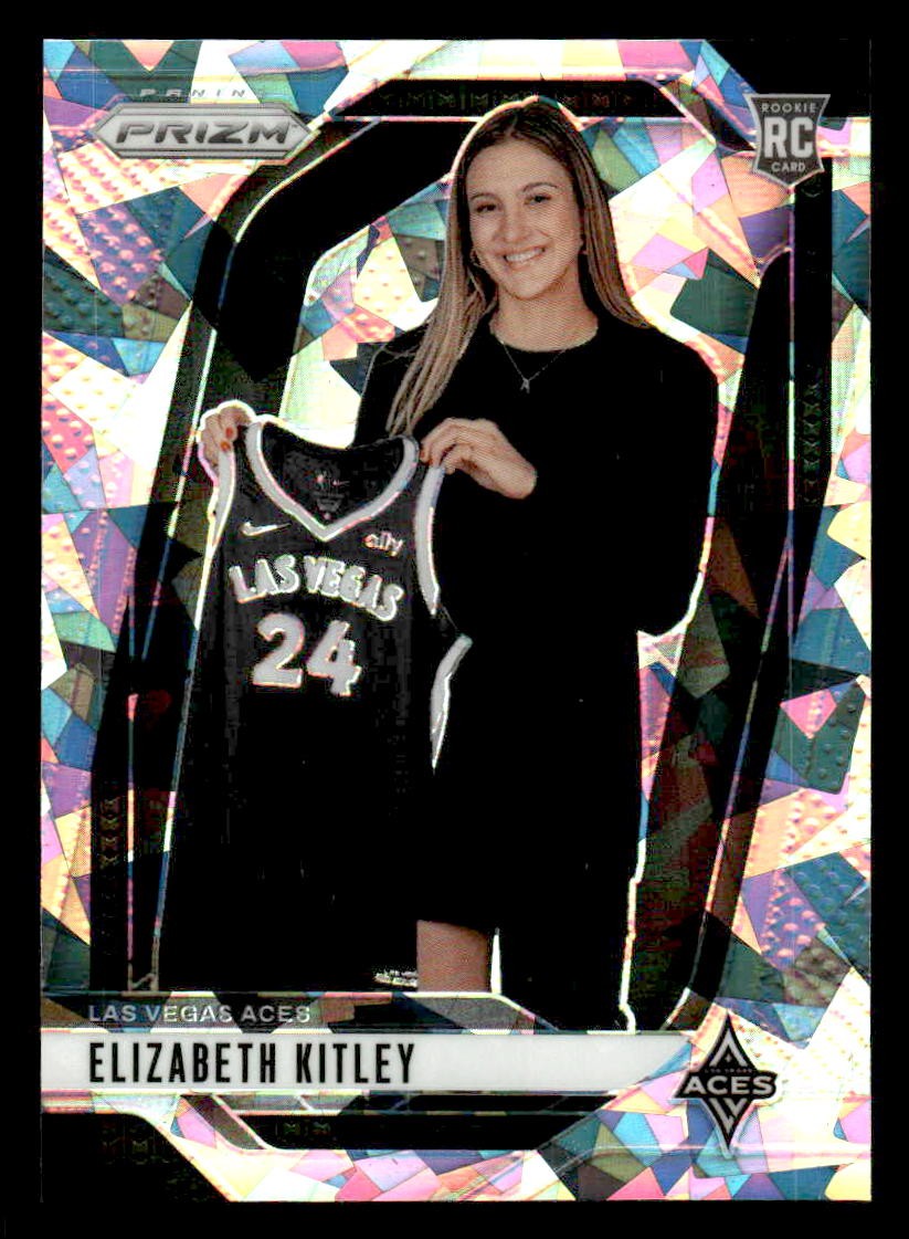 2024 Panini Prizm WNBA #140 Elizabeth Kitley Ice Prizms