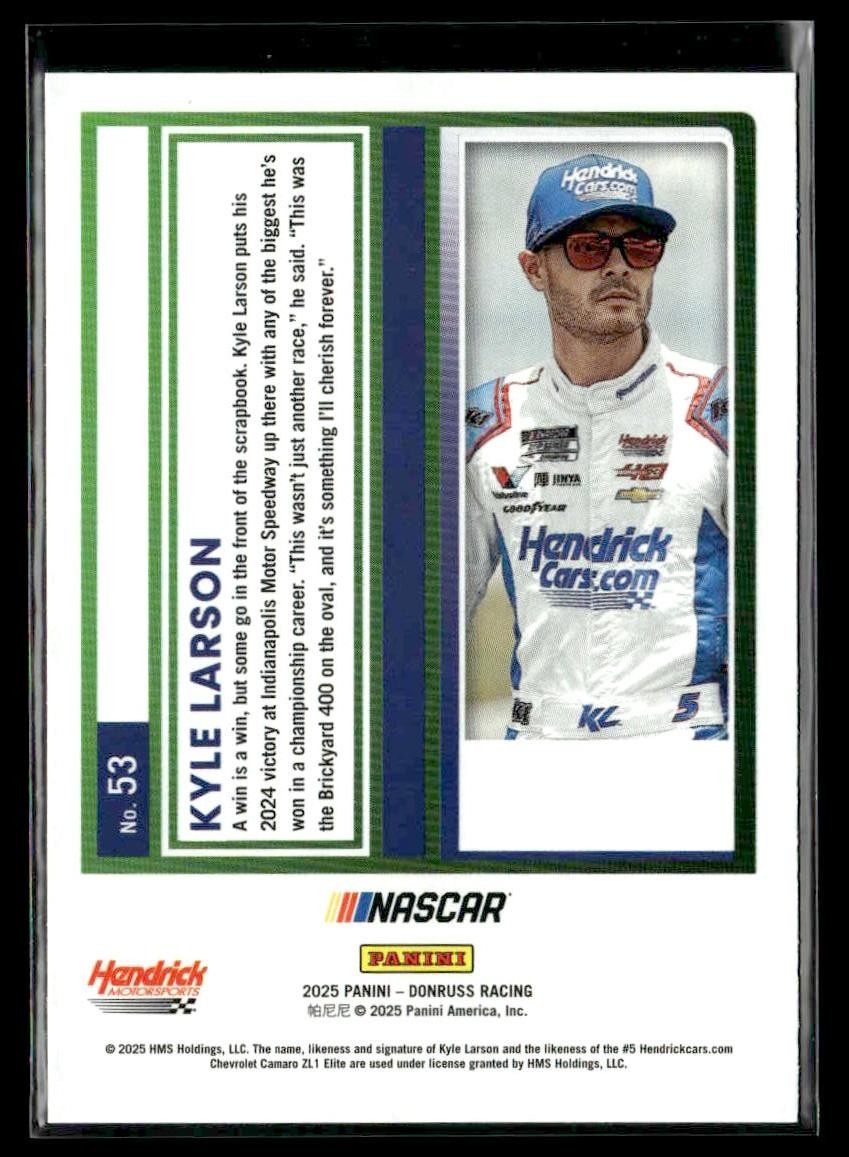 2025 Donruss #53 Kyle Larson