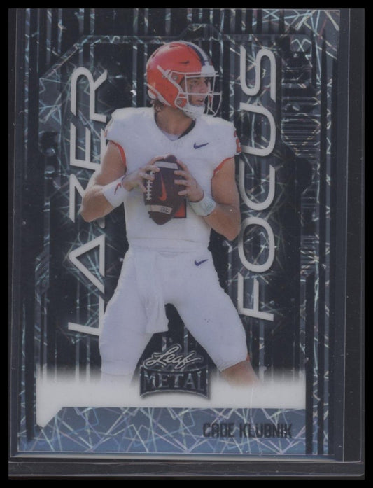 2025 Leaf Metal #NNO Cade Klubnik Lazer Focus Pre-Production Proof 1/1