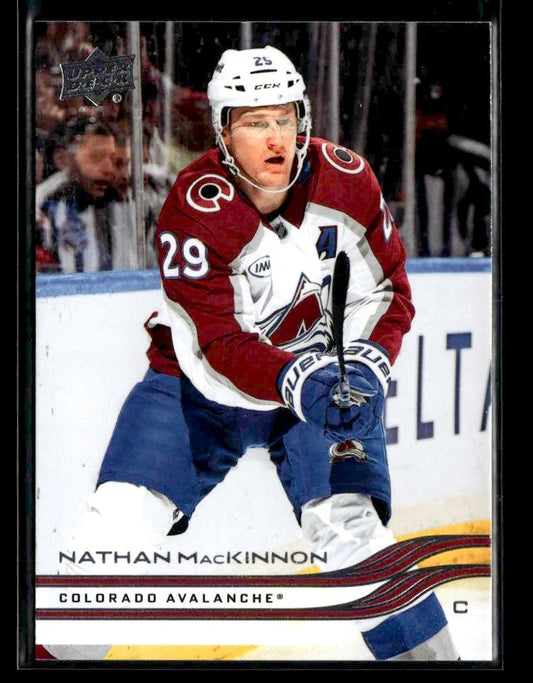 2025-26 Upper Deck #42 Nathan MacKinnon