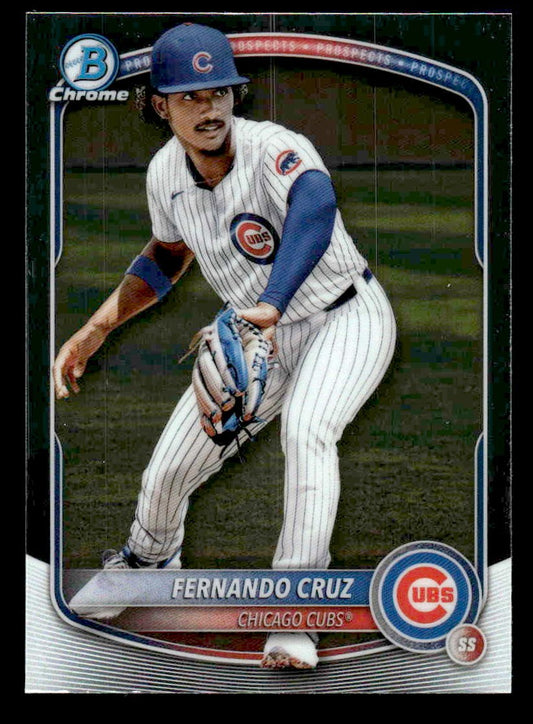 2025 Bowman #BCP-110 Fernando Cruz Chrome Prospects