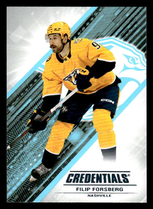 2024-25 Upper Deck Credentials #9 Filip Forsberg