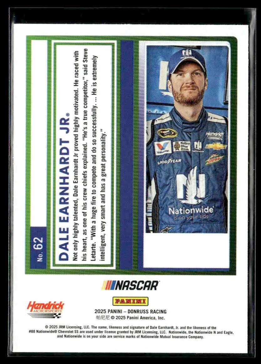 2025 Donruss #62 Dale Earnhardt Jr