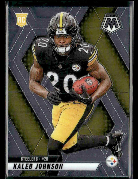 2025 Panini Mosaic #315 Kaleb Johnson