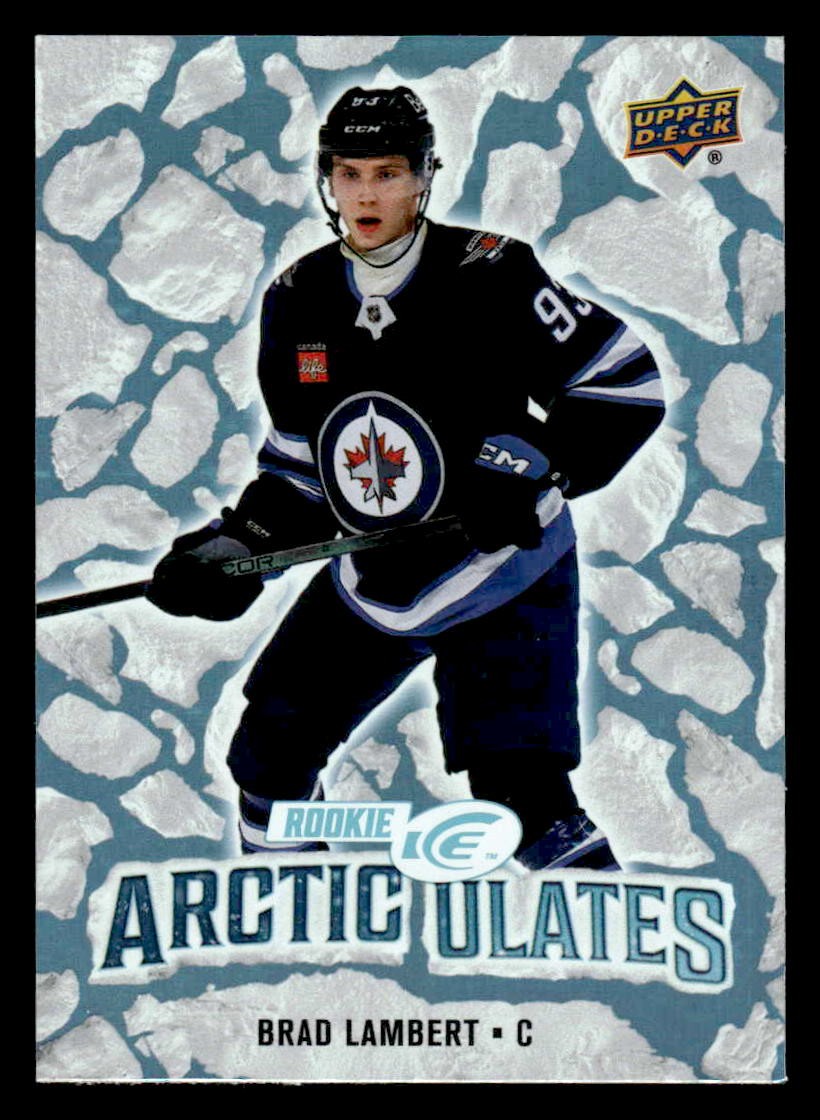 2024-25 Upper Deck Ice #AT-57 Brad Lambert Articulates