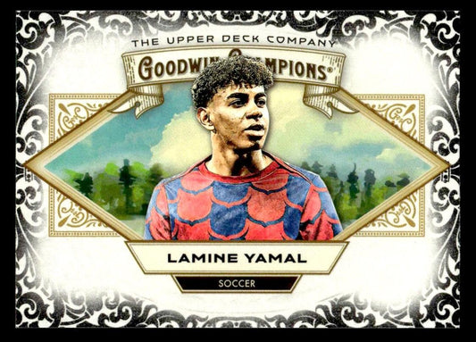 2025 Upper Deck Goodwin Champions #98 Lamine Yamal Glossy Black