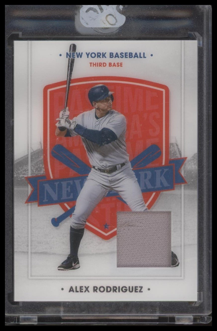 2021 Panini Chronicles #92 Alex Rodriguez America's Pastime Swatches